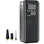 Portable rechargeable air pump with 150 PSI for car & bike