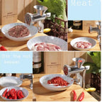 Meat Grinder Kraftivo | Manual | Aluminum Alloy | For Ground Meat, Sausages & Dough
