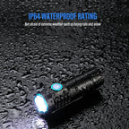 LED Flashlight LumiXPro S-359 | Mini XHP50 | Magnetic & Rechargeable | 1000 Lumens | USB & Clip Function