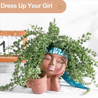 Chic Dual Face Head Planters for Indoor and Outdoor Use