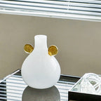 Coloured Globe Handled Glass Jar Vase Collection