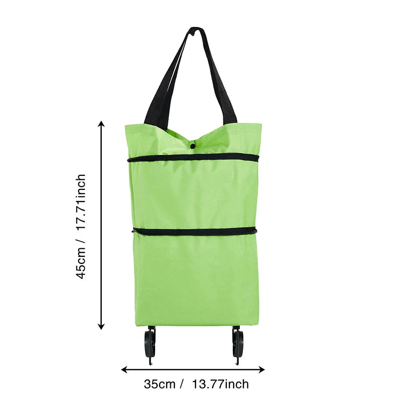 Foldable Shopping Trolley Bag