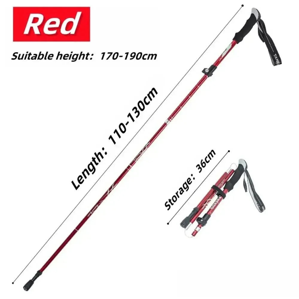 Adjustable Trekking Poles for Stability & Comfort