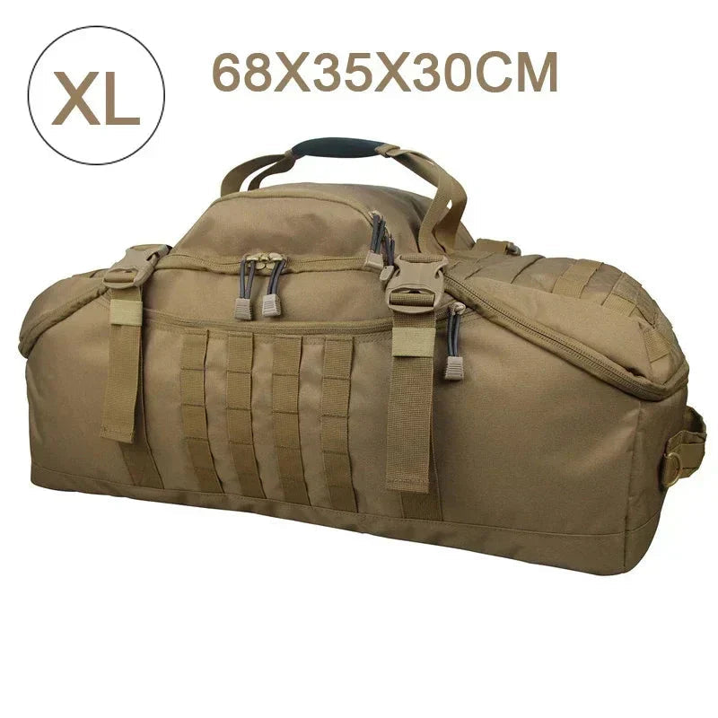 Large Tactical Travel and Backpack - TrailTrek Duffle