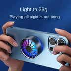 Coolivion Phone Cooler | RGB & Magnetic | Ultra Quiet Ventilation | For Mobile