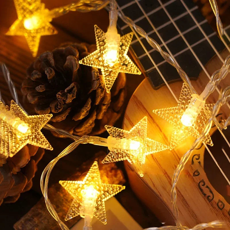 Starlight LED String Lights: Ideal for indoor decoration, outdoor camping and tent atmosphere