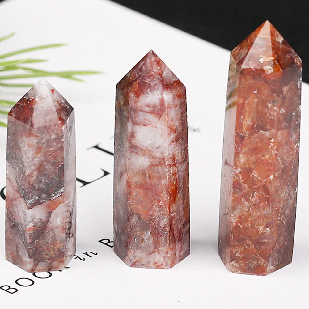 Crystal Obelisk Elaria | Natural Stone Healing Stone | For Meditation & Reiki | 4–8 cm