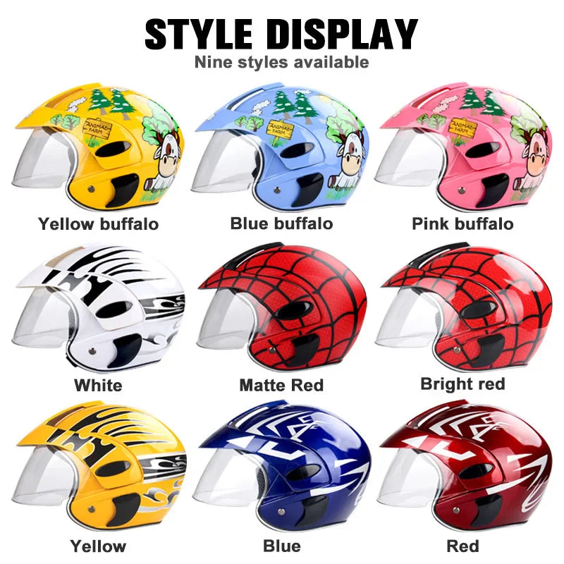Kids’ Motocross Helmet for Ages 3–9 – Blaze