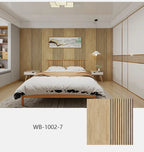 3D Wall Panels Wood Pattern Self-adhesive Decorative