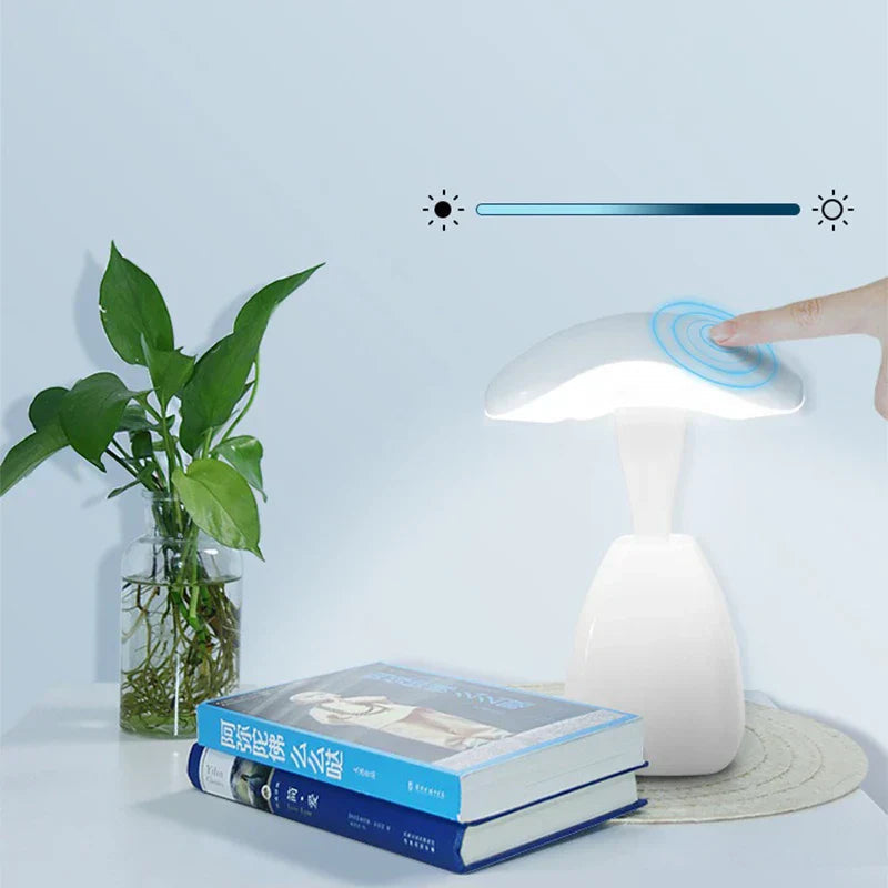 LED Touch Night Lamp – Modern Dimmable Table Lamp for Bedroom and Office