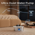 Large Capacity Automatic Pet Hydration Station with USB Charging and Smart Sensor