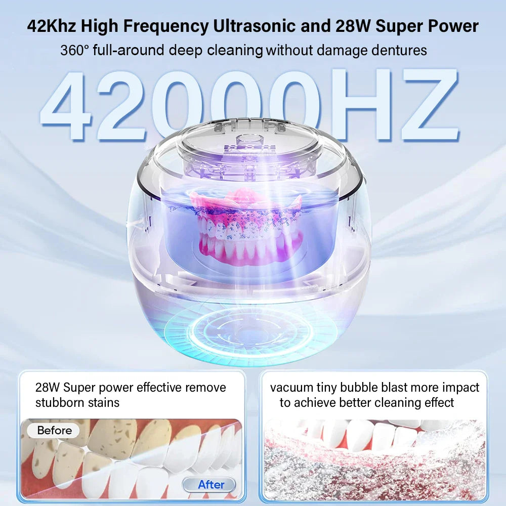 Mini Portable UV Ultrasonic Cleaner