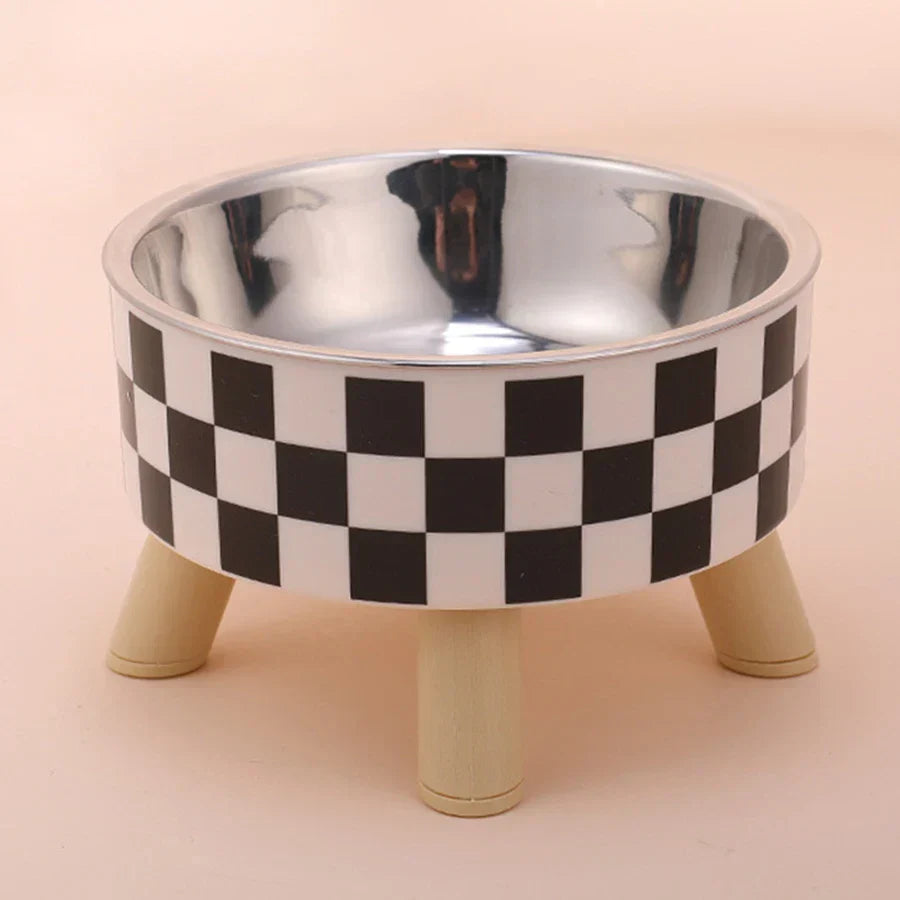 Luxury bowl with high leg for dogs and cats