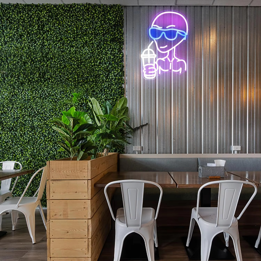 Cosmic Alien Neon LED Sign for Unique Home and Party Decor
