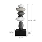 StoneBalance - Modern stable stone sculpture