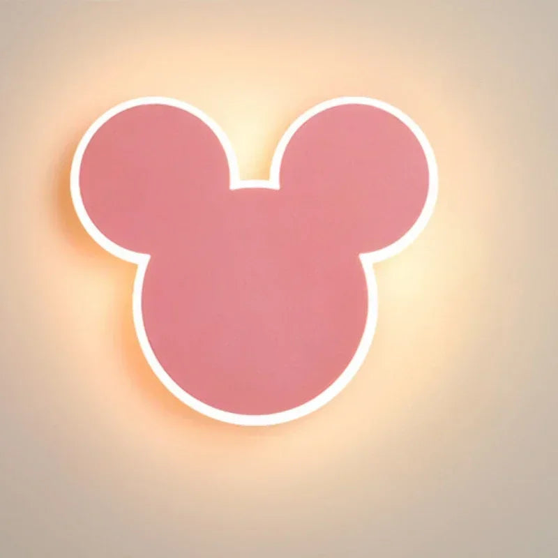 PinkRabbit - Playful LED Wall Lamp for Children's Room
