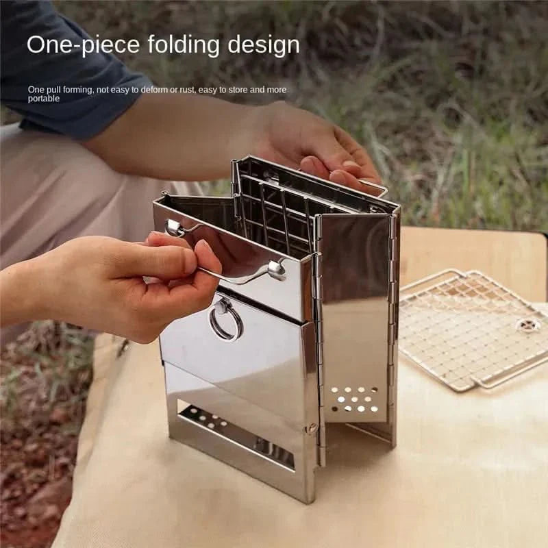 Lightweight stainless steel grill