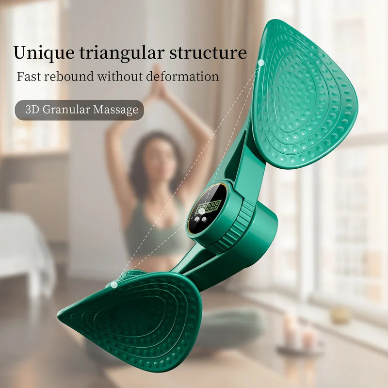 Adjustable Inner Thigh and Pelvic Floor Trainer – Compact Fitness Device
