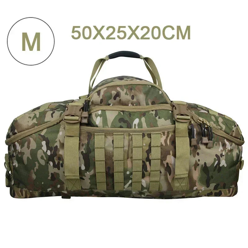 Large Tactical Travel and Backpack - TrailTrek Duffle