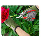 ThornGuard Garden Gloves | Thornproof & Extra Long | Leather & Rubber Coating | Protection for Roses & Shrubs