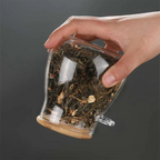 Premium Glass Airtight Canister with Sealed Lid for Kitchen Storage
