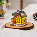 ChristmasGlow – Hanging illuminated Christmas decoration with elegant round decorative design
