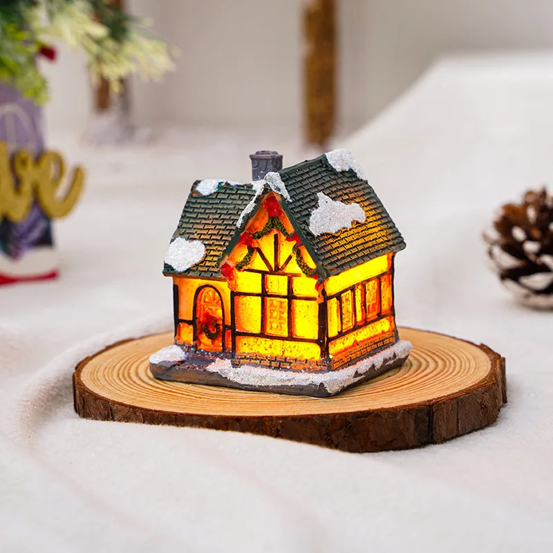 ChristmasGlow – Hanging illuminated Christmas decoration with elegant round decorative design