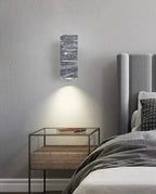ZenBeam – Grey Wabi-Sabi Wall Lamp for Tranquil Ambience