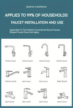 Rotatable Multifunctional Extension Faucet