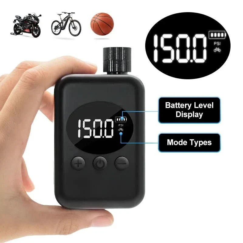 Portable 150PSI Mini Bike Pump for MTB & Outdoor