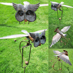 Metallic Eagle Wing Fluttering Spinner