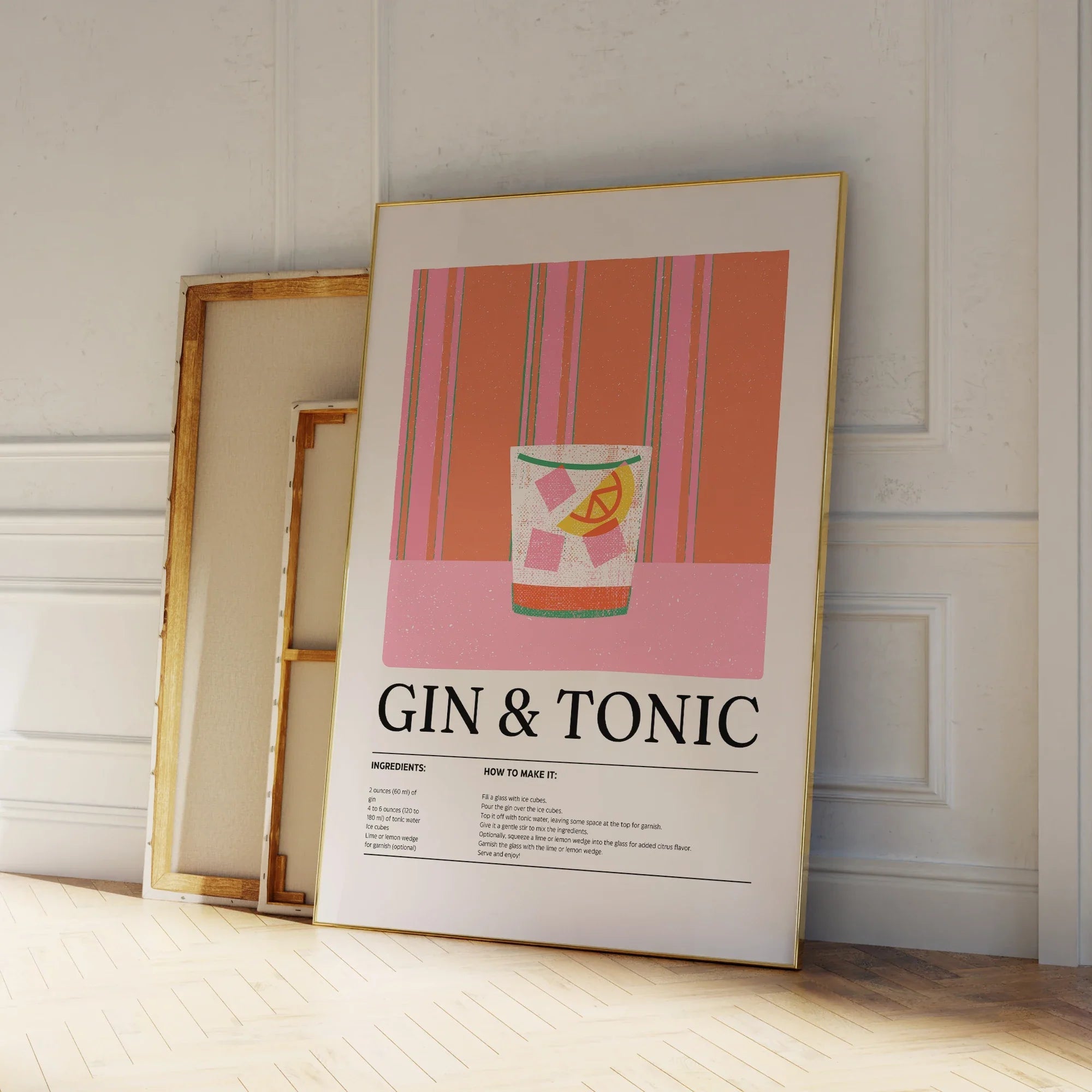 Gin & Tonic Wall Art