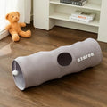 Collapsible cat tunnel for indoor cats to play and hide