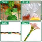 FlexiTie Garden | Plant tying wire with rubber coating | Cuttable & Reusable