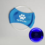 LED Frisbee for dogs rechargeable and waterproof