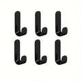 FlexiGrip 6-piece set Self-adhesive J-hooks