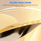 LED Wall Light NordGlow | Modern Acrylic & Metal Design | 3-Color Light | Creative Interior Lighting for Living Room & Bedroom