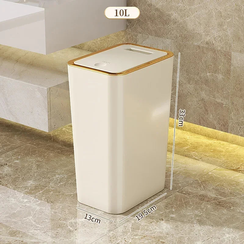 FreshGuard 10L Odorless Trash Can