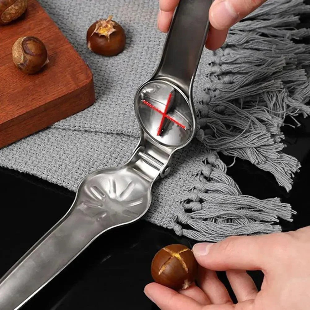 Stainless Steel Nutcracker 2in1