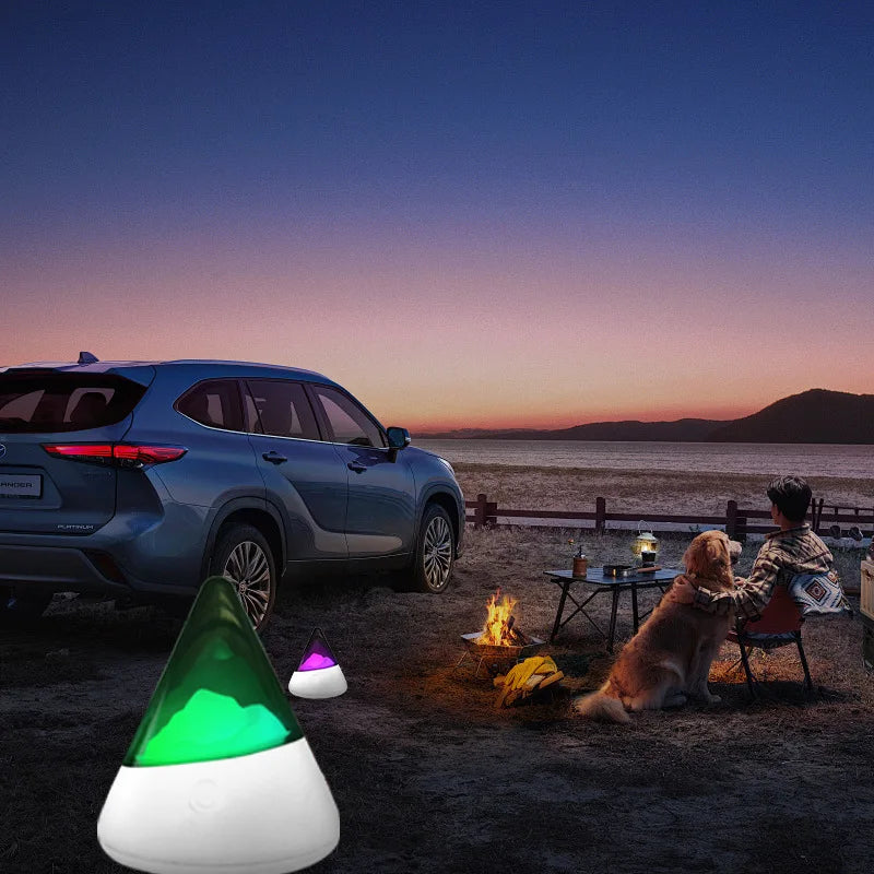 Wireless LED Iceberg Night Light – Modern Design for Relaxed Lighting
