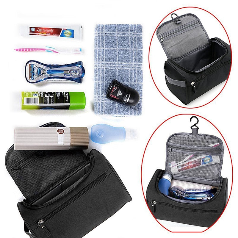 Practical Toiletry Bag with Hook