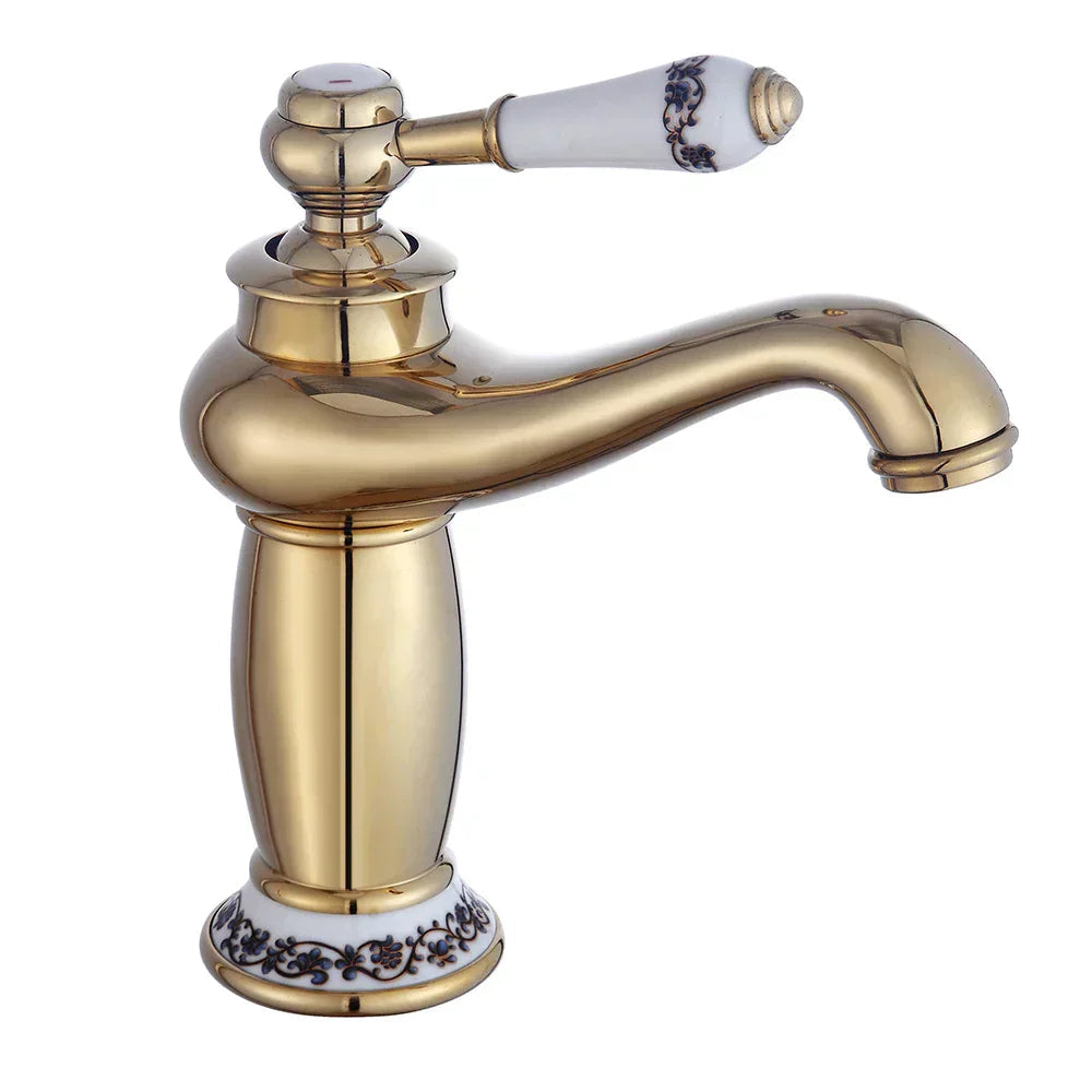 Vintage Luxe Bathroom Faucet for Elegant Interiors