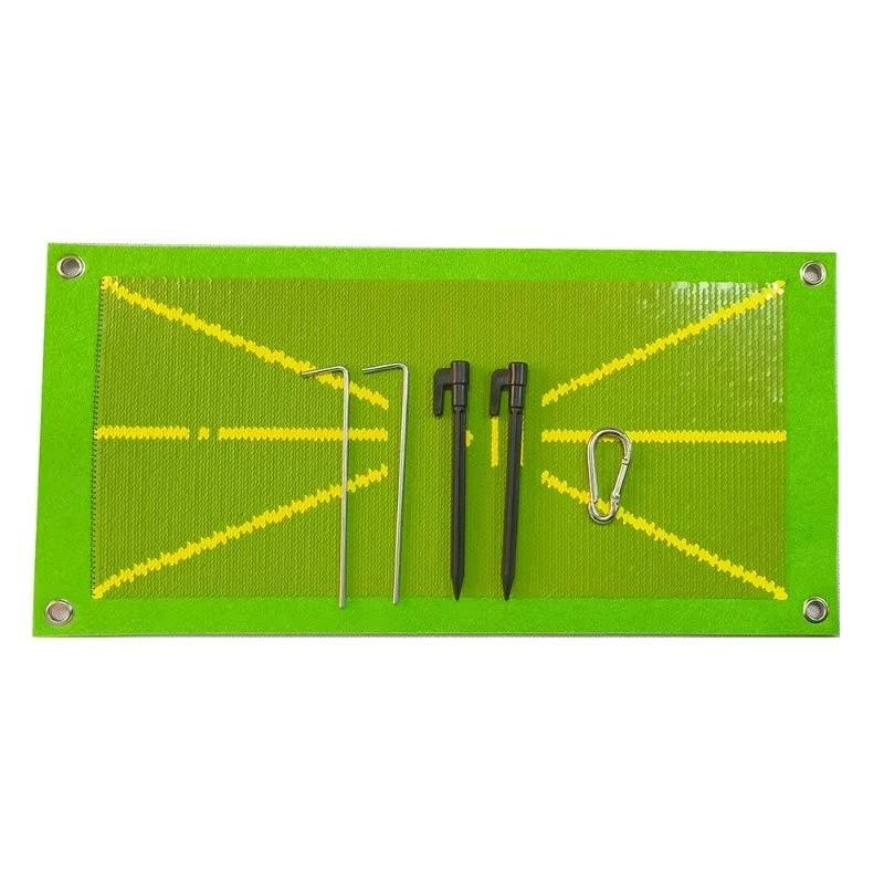 Golf Training Mat for Swing Path and Impact Detection