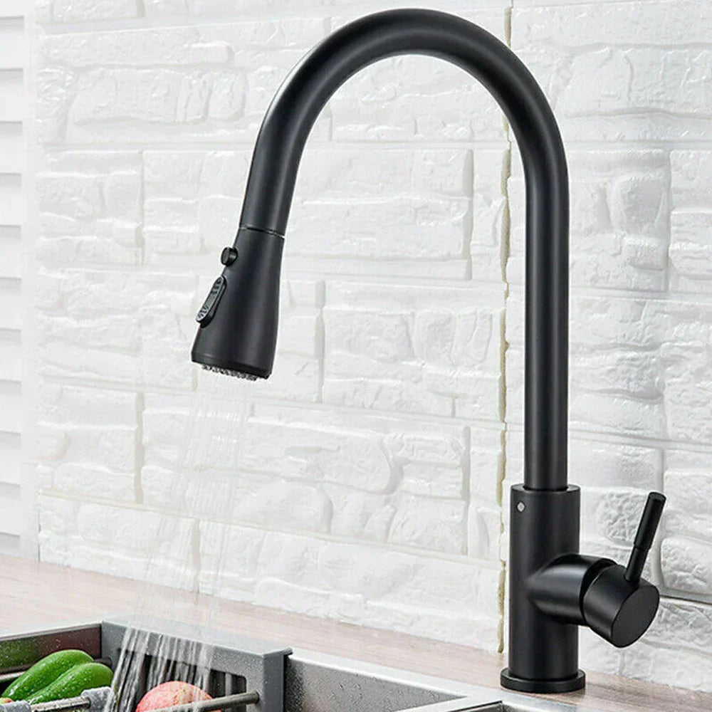 FluidCraft – Stylish Pull-Out Kitchen Faucet for Modern Kitchens