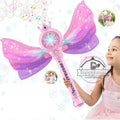 Bubbleonaut Bubble Blaster | 5000+ Bubbles | LED & 360° Leak Protection | Astronaut Design