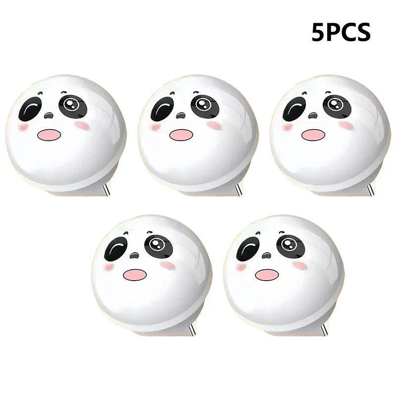Cute Panda Voice-Controlled LED Night Lamp