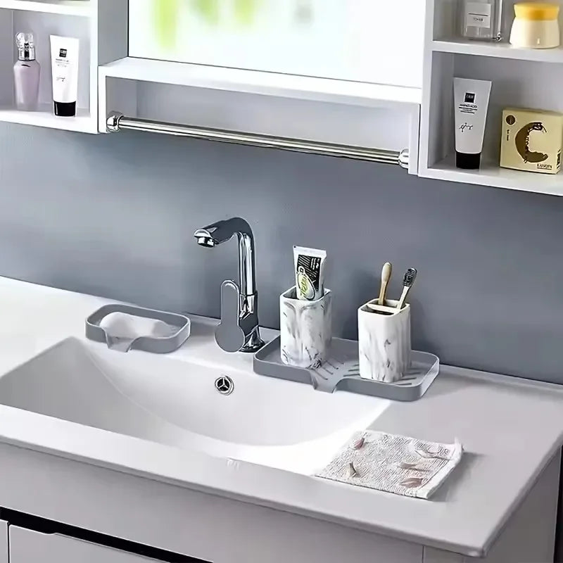 Silinova Drain Mat | Silicone Tray & Water Catcher | Heat Resistant & Hygienic