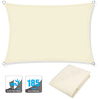 Waterproof Rectangular Sun Shade Sail with UV Protection & Mounting Kits – ShadeGuard