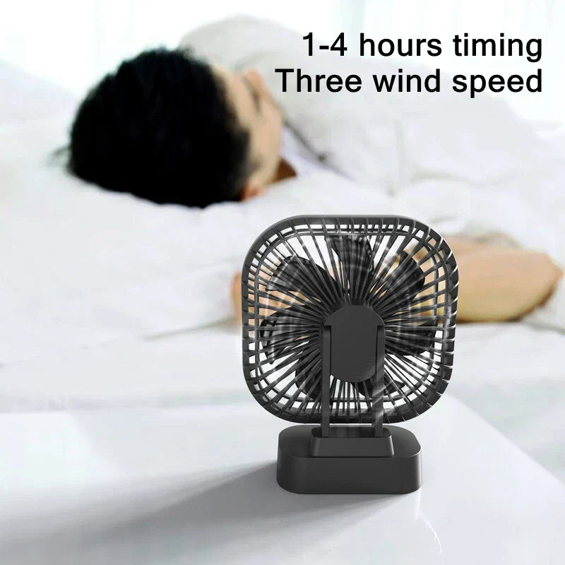 BreezePro Fan | Compact & Cordless | 38 Hours Runtime | Flexible and Quiet