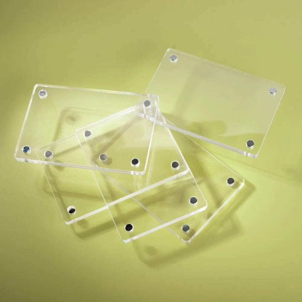 Magnetic Acrylic Photo Frame 5 Piece Set